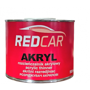 REDCAR rozcieńczalnik do lakierów akrylowych 0,5l