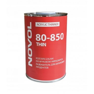 Rozcieńczalnik akrylowy NOVOL THIN 80-850 1L