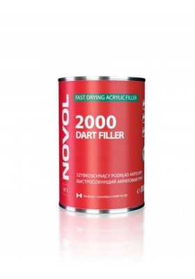Podkład akrylowy Novol 2000 Dart szary 0,8l+utw.