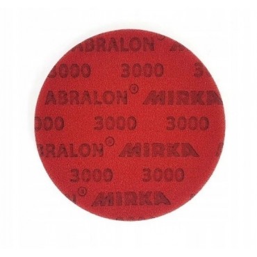 MIRKA ABRALON KRĄŻEK NA GĄBCE 150MM P3000 GRIP