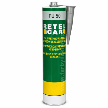 RETEL CAR masa klejąco-uszczelniająca 300ml biała/szara/czarna