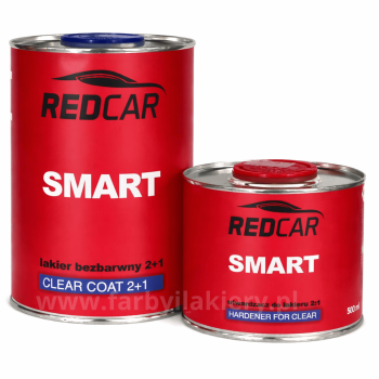 Lakier bezbarwnyREDCAR SMART 2:1 KPL
