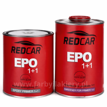 Podkład epoksydowy 0,8L + utw.0,8L REDCAR EPO 1+1