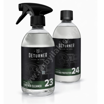 DETURNER Leather - Zestaw do czyszczenia i pielęgnacji skóry