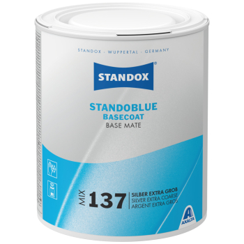 Standoblue Basecoat Mix 137 Silver Extra Coarse 1L