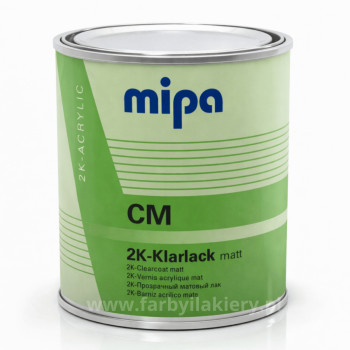 Mipa 2K Klarlack matt CM lakier bezbarwny matowy 500 ml z utwardzaczem