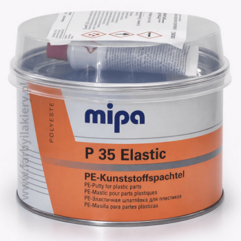 Szpachla na plastik MIPA P35 1kg - szpachla poliestrowa do tworzyw sztucznych