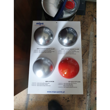 MIPA Vicrom Miroor Glaze czarne tło, bezbarwny KPL