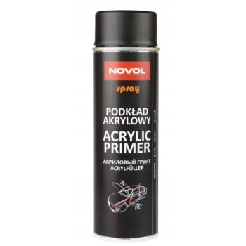 NOVOL podkład akrylowy czarny spray 500ml