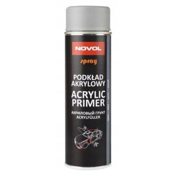 NOVOL podkład akrylowy szary spray 500ml