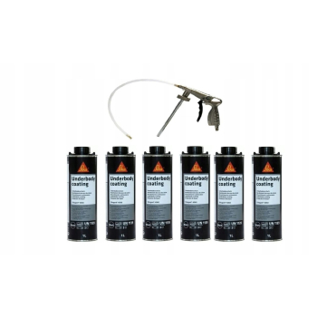 SIKA 6060 konserwacja podwozia zestaw 6x1L+pistolet
