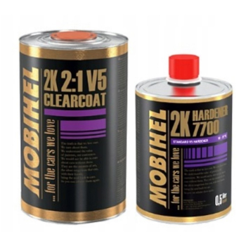Lakier bezbarwny MOBIHEL 2:1 V5 1L+UTW.