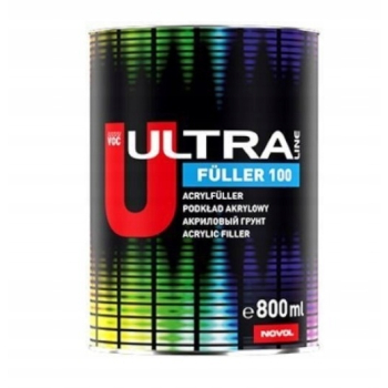 Podkład akrylowy NOVOL ULTRA Czarny 0,8L+utw.