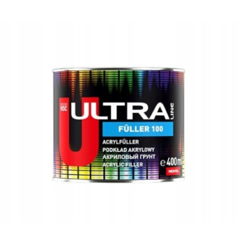 Podkład akrylowy NOVOL ULTRA szary 0,4L+utw.