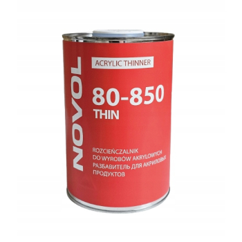 Rozcieńczalnik akrylowy NOVOL THIN 80-850 1L