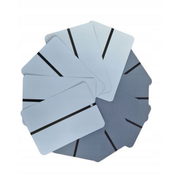 Karta metalowa do natrysków próbnych 10 szt. MIX