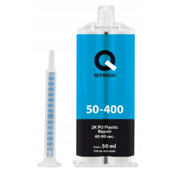 Q-REFINISH klej do plastiku 60-90 sec. + pistolet