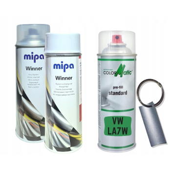 Zestaw lakier samochodowy spray VW LA7W