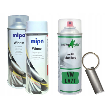 Zestaw lakier samochodowy spray VW LA7T