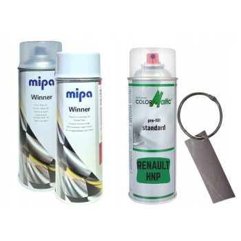 Zestaw lakier samochodowy spray RENAULT HNP