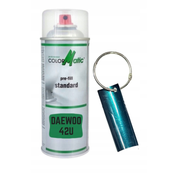 Zestaw lakier samochodowy spray DAEWOO 42U