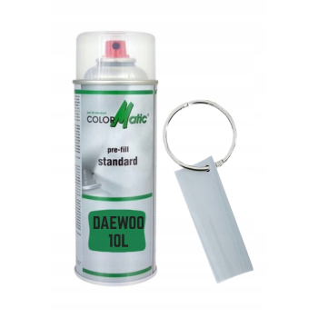 Zestaw lakier samochodowy spray DAEWOO 10L