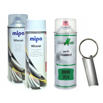 Zestaw lakier samochodowy spray BMW 354