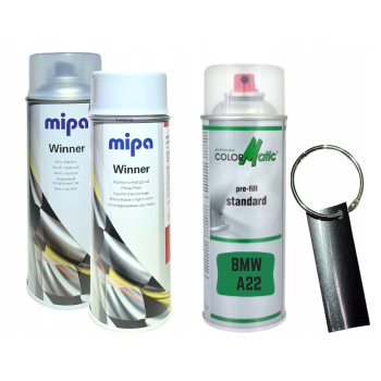 Zestaw lakier samochodowy spray BMW A22