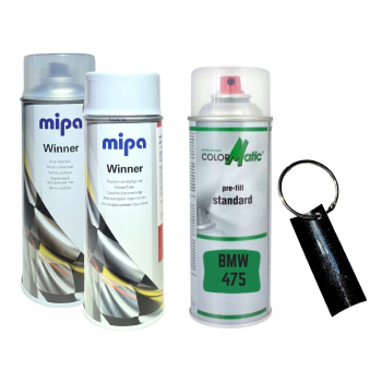 Zestaw lakier samochodowy spray BMW 475