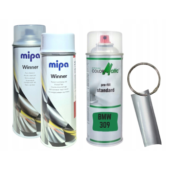 Zestaw lakier samochodowy spray BMW 309