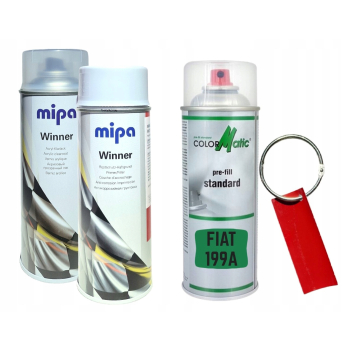 Zestaw lakier samochodowy spray  FIAT 199A