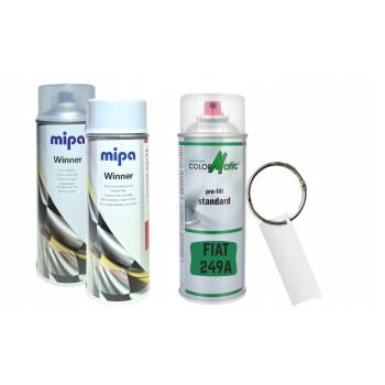 Zestaw lakier samochodowy spray FIAT 249A