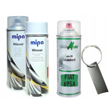 Zestaw lakier samochodowy spray FIAT 695A