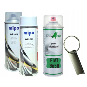 Zestaw lakier samochodowy spray FIAT 865B