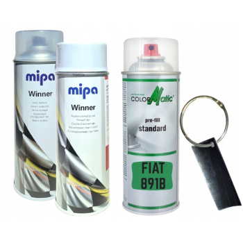 Zestaw lakier samochodowy spray FIAT 891B