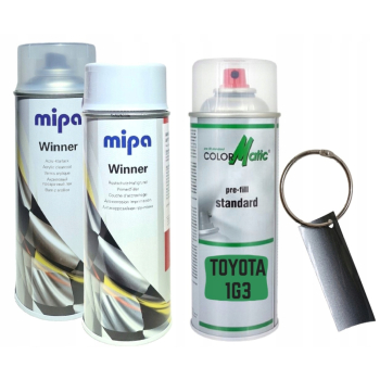 Zestaw lakier samochodowy spray TOYOTA 1G3