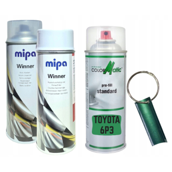 Zestaw lakier samochodowy spray TOYOTA 6P3