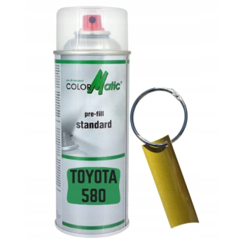 Zestaw lakier samochodowy spray TOYOTA 580