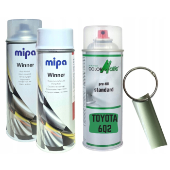 Zestaw lakier samochodowy spray TOYOTA 6Q2