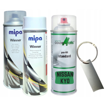 Zestaw lakier samochodowy spray NISSAN KY0