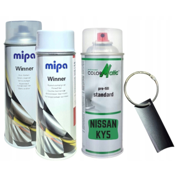 Zestaw lakier samochodowy spray NISSAN KY5