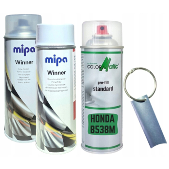 Zestaw lakier samochodowy spray HONDA B538M