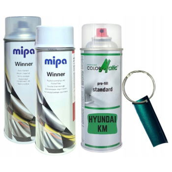 Zestaw lakier samochodowy spray HYUNDAI KM