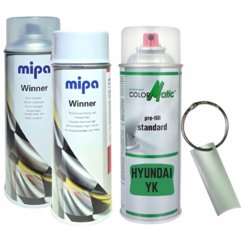 Zestaw lakier samochodowy spray HYUNDAI YK