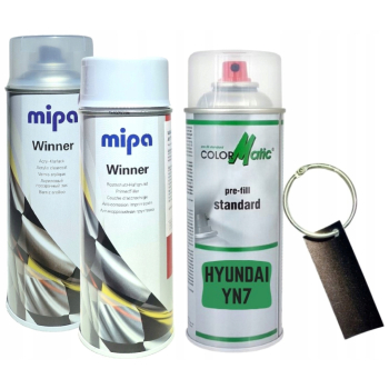 Zestaw lakier samochodowy spray HYUNDAI YN7