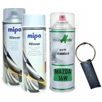 Zestaw lakier samochodowy spray MAZDA 16W