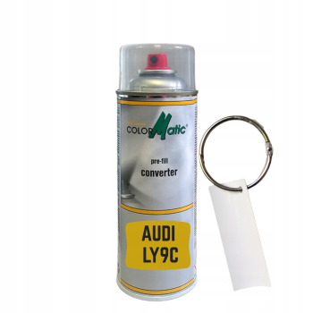 Zestaw lakier samochodowy spray AUDI LY9C+PODKŁAD