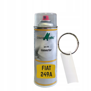 Zestaw lakier samochodowy spray FIAT 249A+PODKŁAD