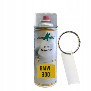Zestaw lakier samochodowy spray BMW 300+podkład