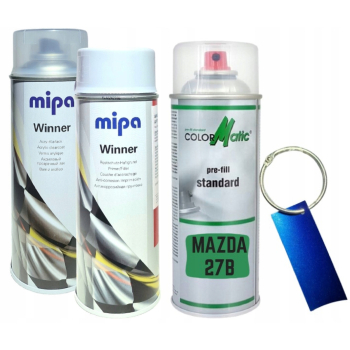 Zestaw lakier samochodowy spray MAZDA 27B